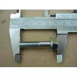 VIS 8X35 COLEUR ARGENT