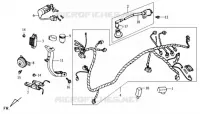 KABELBOOM voor SYM MASK 50 (BF05W2-6) (K3) 2003