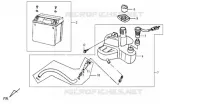 OLIETANK   ACCU voor SYM MASK 50 (BF05W2-6) (K3) 2003