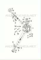 CILINDERKOP  50 sym-motorfietsen 2021 MIO 50I (FS05W2-NL) (E5) (M1) 6