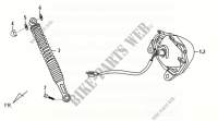 ACHTERLICHT   ACHTER SCHOKBREKER voor SYM ORBIT 50 (AV05W-6) (L4) 2014