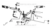 STUURHENDEL  50 sym-motorfietsen 2008 ORBIT II 50 (45KMH) (AE05W-6) (K8-L5) 35