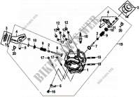 CILINDERKOP voor SYM JOYMAX 125I ABS (LN12W4-EU ) (L4) 2014