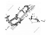 FRAME BODY COMP   MOTOR HANGER LINK voor SYM ORBIT II 50 TS (45 KMH) (JE05W1-F) (L1-L6) 2012
