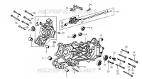 MOTORBEHUIZINGEN  50 sym-motorfietsen 2001 SHARK 50 (BS05W-6) 8