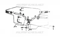 CABLE   SWITCH   HANDLE LEVER voor SYM SYMPHONY SR 50 (AZ05W5-T) (L6) 2016
