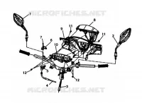 HOOFDLICHT  50 sym-motorfietsen 2020 SYMPHONY ST 50 (XB05W4-EU) (E4) (L7-M0) 20
