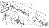 KOPPELING  100 sym-motorfietsen 2006 MIO 100 (HU10W-6-HU10W-F-HUIOW) (K6) 9
