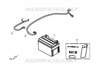 BATTERY ASSEMBLY voor SYM CELLO ALLO 125 (AJ12W1-6) (L1) 2011