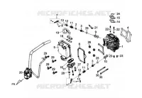 CILINDERKOP voor SYM CELLO ALLO 125 (AJ12W1-6) (L1) 2011