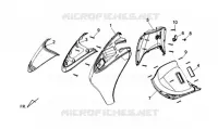 FRONT FENDER voor SYM CELLO ALLO 125 (AJ12W1-6) (L1) 2011