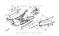 GRONDPLAAT voor SYM CELLO ALLO 125 (AJ12W1-6) (L1) 2011
