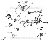 KABELBOOM voor SYM CELLO ALLO 125 (AJ12W1-6) (L1) 2011