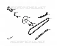 NOKKENAS   CILINDERKOP LINKERKANT AFDEKKING voor SYM CELLO ALLO 125 (AJ12W1-6) (L1) 2011