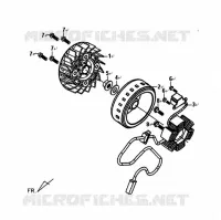 AC GENERATOR ASSY  125 sym-motorfietsen 2013 FIDDLE II 125S (AX12W1-6 ) (L0-L4) 24