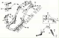 FRAME BODY   ENGINE HANGER voor SYM FIDDLE III 125 (XA12W1-EU) (L4-L7) 2016