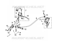 ACHTERREM voor SYM GTS 125 EFI (LN12W1-F) (L2) 2012