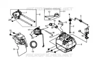 BENZINETANK voor SYM GTS 125 EURO 3 (LM12W3-6) (K8) 2008