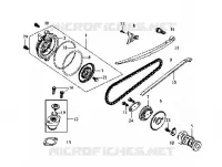 NOKKENAS voor SYM GTS 125 EURO 3 (LM12W3-6) (K8) 2008