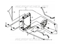 RADIATOR voor SYM GTS 125 EURO 3 (LM12W3-6) (K8) 2008