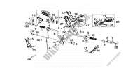 HANDGREEP / RECHTS LINKS ACHTER SPIEGELSET voor SYM GTS 125I (LN12W1-F) (L2-L3) 2012