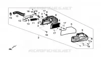 LUCHTFILTER voor SYM GTS 125I ABS (LN12W5-FR) (L4) 2014