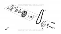 OLIEPOMP voor SYM GTS 125I ABS (LN12W5-FR) (L4) 2014