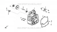 RECHTER CARTER voor SYM GTS 125I ABS (LN12W5-FR) (L4) 2014