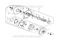 AANGEDREVEN KATROL ASSY voor SYM HD 125 EVO (LH12WB-F) (K8) 2008