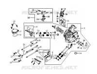CYLINDER HEAD ASSY voor SYM HD 125 EVO (LH12WB-F) (K8) 2008