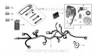 KABELBOOM   GEREEDSCHAPSET voor SYM HD 125 EVO (LH12WB-F) (K8) 2008