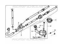 RESERVE TANK   ZEEF voor SYM HD 125 EVO (LH12WB-F) (K8) 2008