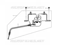 STOELBEUGEL voor SYM HD 125 EVO (LH12WB-F) (K8) 2008