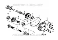 TRANSMISSIE DEKSEL   BALANSAS voor SYM HD 125 EVO (LH12WB-F) (K8) 2008