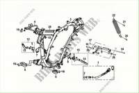 FRAME BODY   ENGINE HANGER voor SYM JET 14 (XC20W1-EU) (M1) 2021