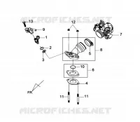 INLAATLEIDING  125 sym-motorfietsen 2012 JOYMAX 125I (LN12W1-6) (L2) 8