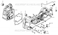 MOTORBEHUIZINGEN voor SYM JOYRIDE 125 (LD12W-6 - LD12W-F) (K7) 2007