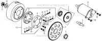 STARTER / GRATIS WIEL voor SYM JOYRIDE 125 (LD12W-6 - LD12W-F) (K7) 2007