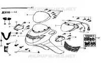 VOORPANEEL   OPTISCH voor SYM JOYRIDE 125 (LD12W-6 - LD12W-F) (K7) 2007