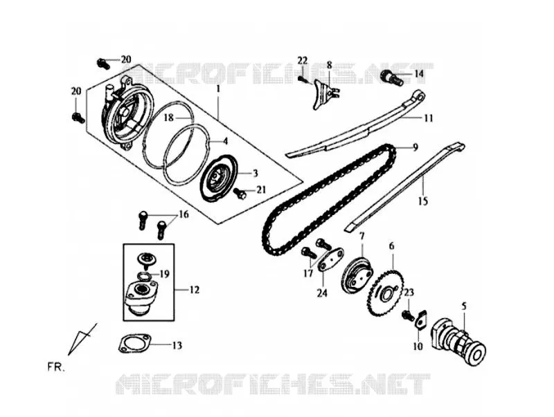 CILINDERKOP ZIJDEKSEL SYM scooter 125 2014 JOYRIDE 125 (LF12W-6)  JOYRIDE 125 (LF12W-6)