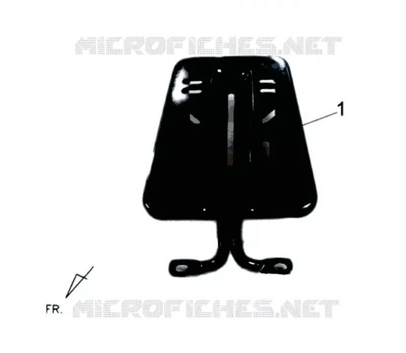HOOGSTE KOFFER BEUGEL SYM scooter 125 2014 JOYRIDE 125 (LF12W-6)  JOYRIDE 125 (LF12W-6)