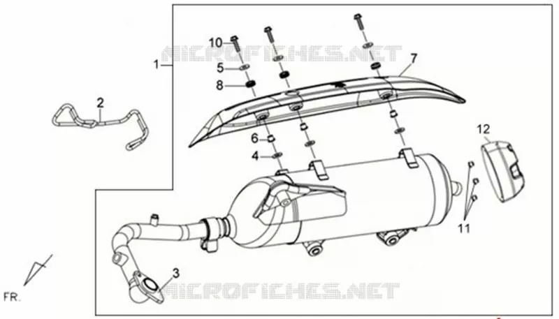 UITLAATDEMPER SYM scooter 125 2013 JOYRIDE 125 (LF12W-6)  JOYRIDE 125 (LF12W-6)