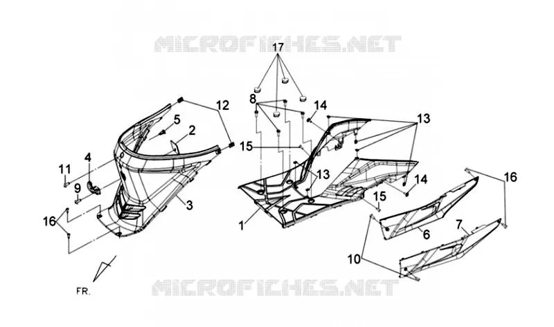 VLOERPANEEL SYM scooter 125 2014 JOYRIDE 125 (LF12W-6)  JOYRIDE 125 (LF12W-6)
