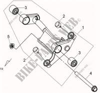 MOTOR HANGER LINK voor SYM JOYRIDE 125 (LF12W-6) (L0-L3) 2012