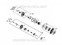 OLIEPOMP OLIE - FILTERROTOR  125 sym-motorfietsen 2020 NH-T 125I (MG12B1-EU)(L9-M0) 10