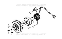 MAGNETISCH VLIEGWIEL voor SYM ORBIT 125 (AV12W-6) (K7-K8) 2007