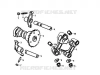 NOKKENAS voor SYM ORBIT 125 (AV12W-6) (K7-K8) 2007