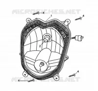 OPTISCH voor SYM ORBIT 125 (AV12W-6) (K7-K8) 2007