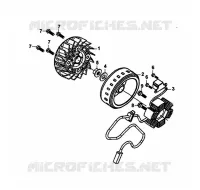 AC GENERATOR ASSY voor SYM ORBIT II 125I (AE12W2-EU) (E4) (L7) 2017