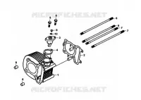 CILINDER voor SYM ORBIT II 125I (AE12W2-EU) (E4) (L7) 2017